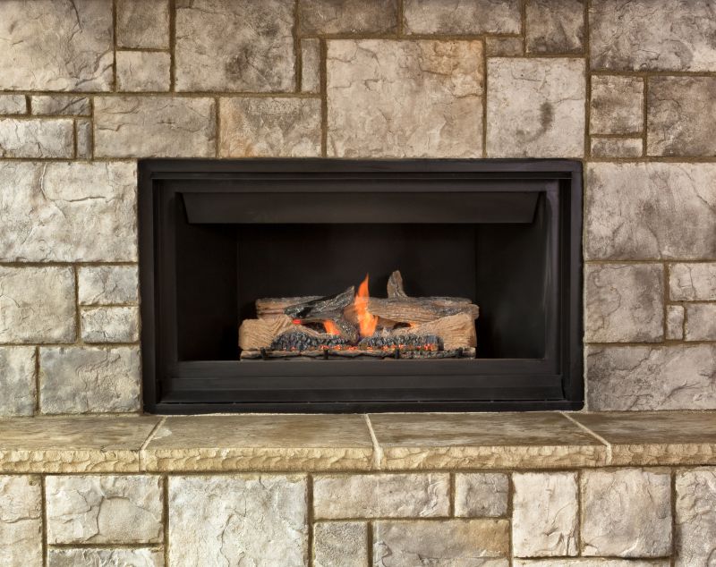 Newly Built Fireplace