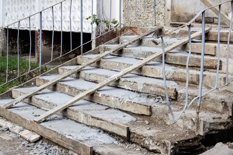 Stone Stairs Repair